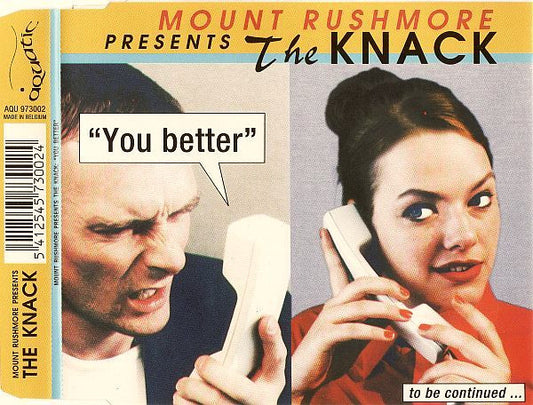 Mount Rushmore Presents The Knack : You Better (CD, Maxi)