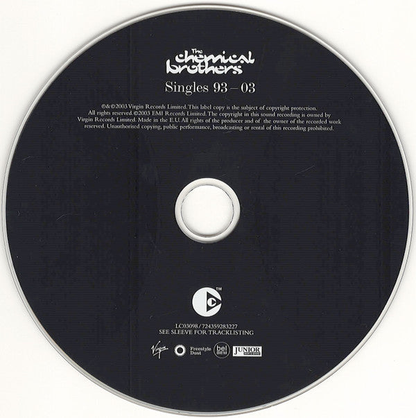 The Chemical Brothers : Singles 93-03 (CD, Comp, Copy Prot.)