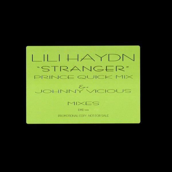 Lili Haydn : Stranger (2x12", Promo)