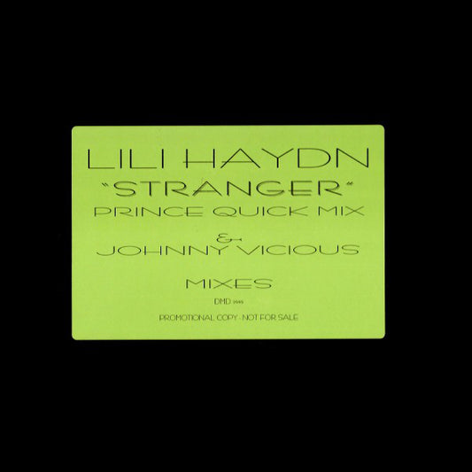 Lili Haydn : Stranger (2x12", Promo)