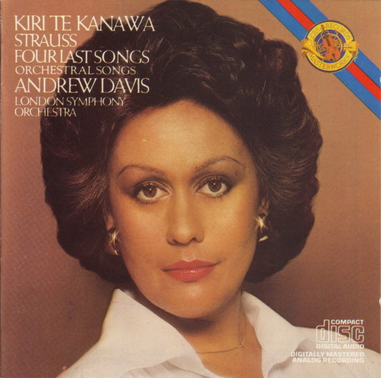 Kiri Te Kanawa, Richard Strauss, Andrew Davis, London Symphony Orchestra : Four Last Songs / Orchestral Songs (CD, RE)