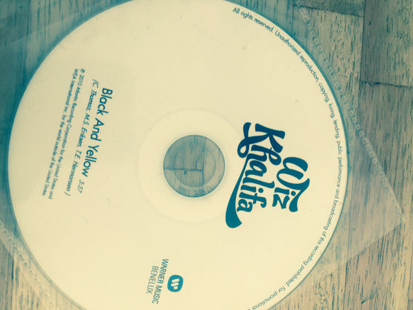 Wiz Khalifa : Black And Yellow (CDr, Single, Promo)