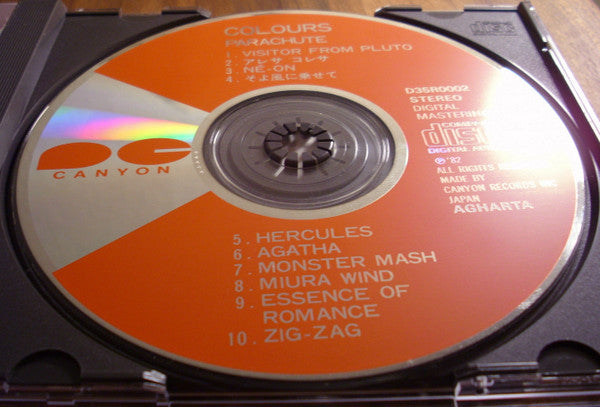 Parachute (7) : Colours (CD, Comp)