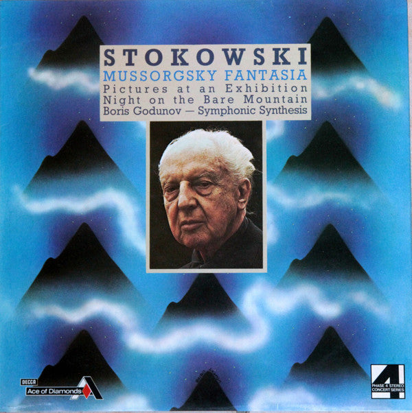 Leopold Stokowski : Mussorgsky Fantasia (Pictures At An Exhibition / Night On The Bare Mountain / Boris Godunov – Symphonic Synthesis) (LP, Comp)