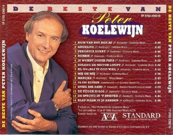 Peter Koelewijn : De Beste Van Peter Koelewijn (CD, Album, Comp)