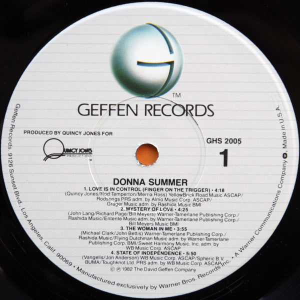 Donna Summer : Donna Summer (LP, Album, Los)