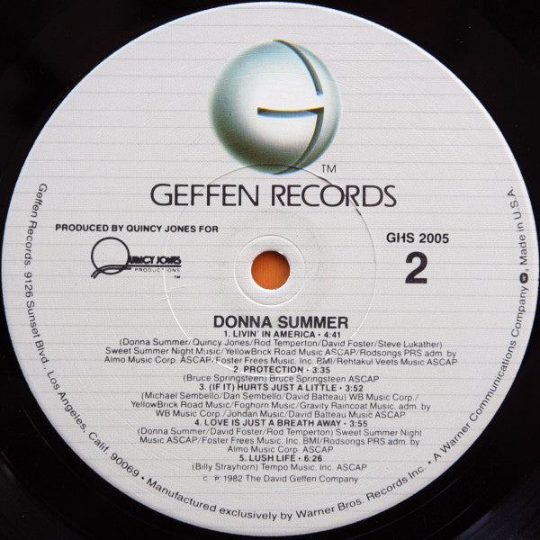 Donna Summer : Donna Summer (LP, Album, Los)