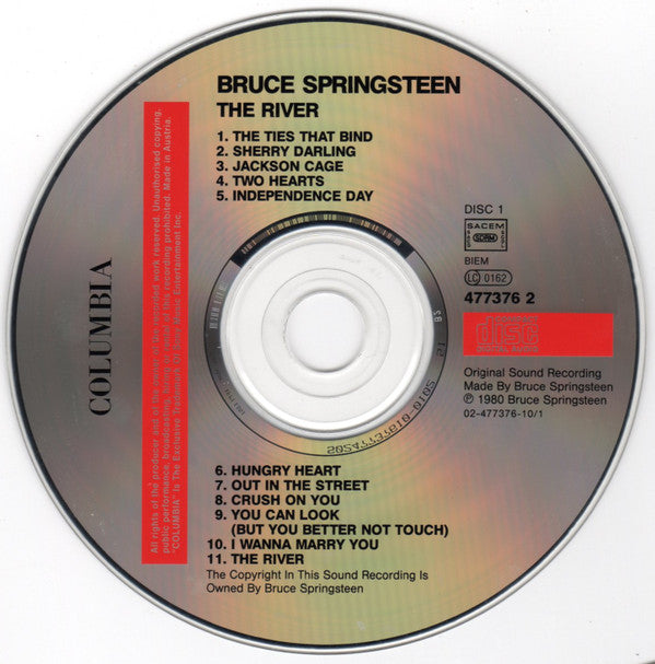 Bruce Springsteen : The River (2xCD, Album, RE)