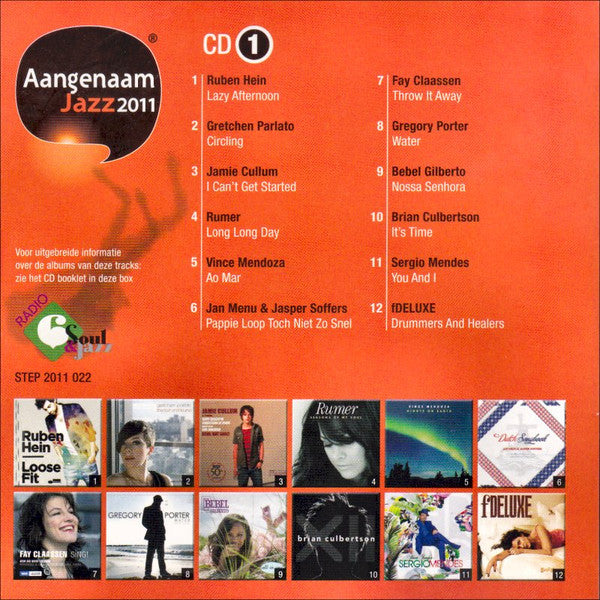 Various / Candy Dulfer : Aangenaam Jazz 2011 (2xCD, Comp + CD, MiniAlbum + Box, Promo, Smplr)