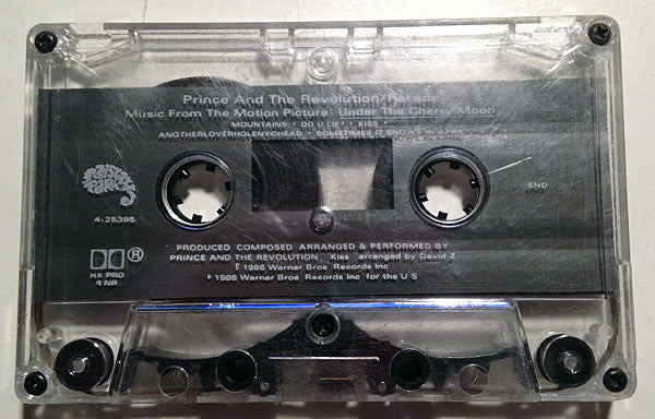 Prince And The Revolution : Parade (Music From The Motion Picture Under The Cherry Moon) (Cass, Album, W-9)