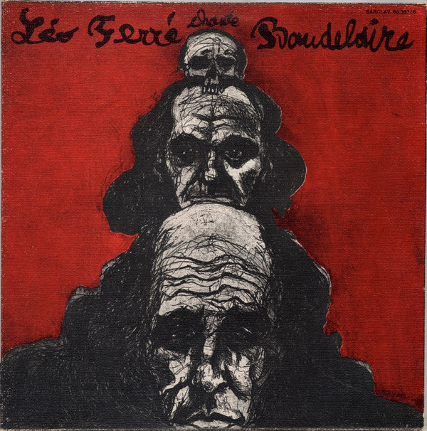 Léo Ferré : Léo Ferré Chante Baudelaire (2xLP, Album, RP, Gat)