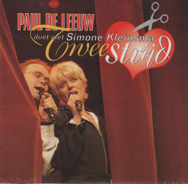 Paul de Leeuw Duet Met Simone Kleinsma : Tweestrijd (CD, Single)