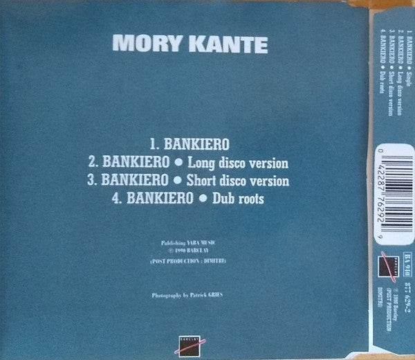Mory Kanté : Bankiero (CD, Maxi)