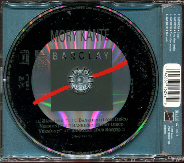Mory Kanté : Bankiero (CD, Maxi)
