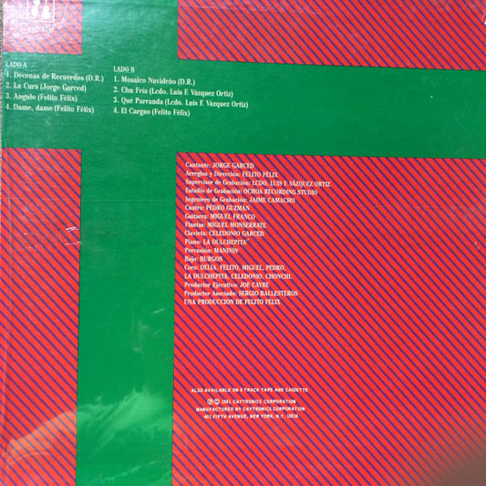Jorge Garced : Recuerdos (LP)