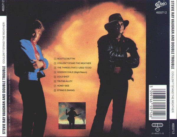 Stevie Ray Vaughan & Double Trouble : Couldn't Stand The Weather (CD, Album, RE)
