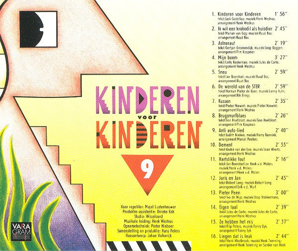 Kinderen voor Kinderen : Kinderen Voor Kinderen 9 (CD, Album)