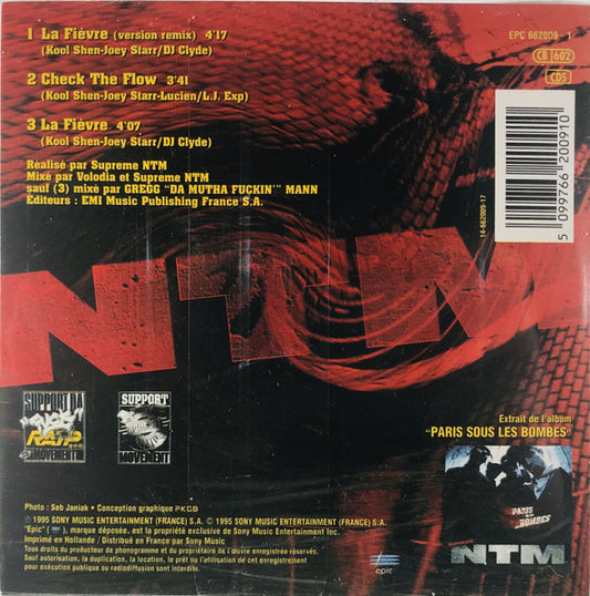 Suprême NTM : La Fièvre (CD, Single)