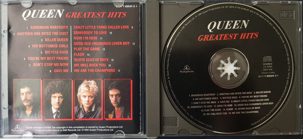 Queen : Greatest Hits (CD, Comp, RE, RM)