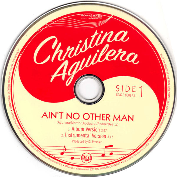Christina Aguilera : Ain't No Other Man (CD, Single)