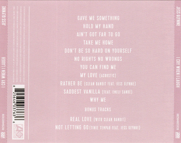 Jess Glynne : I Cry When I Laugh (CD, Album)