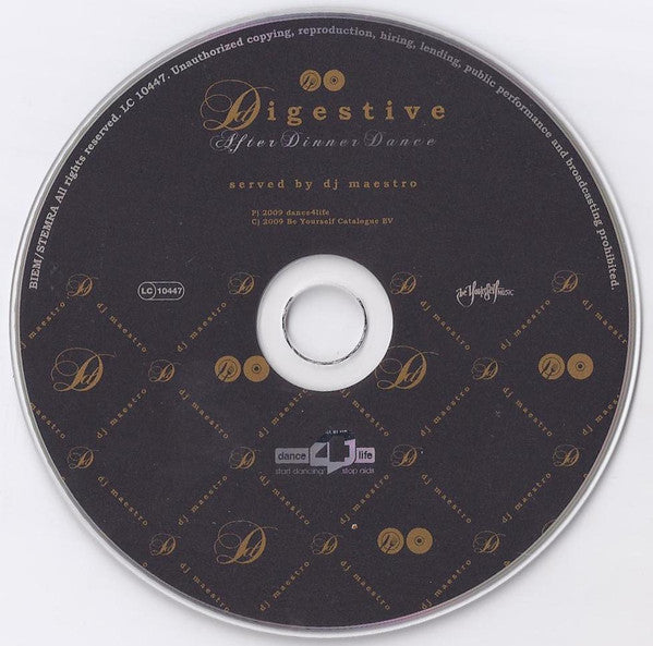 DJ Maestro : Digestive (After Dinner Dance) (CD, Mixed)