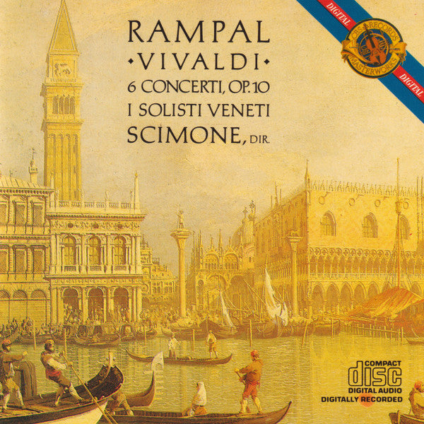 Jean-Pierre Rampal • Antonio Vivaldi • I Solisti Veneti, Claudio Scimone : 6 Concerti, Op. 10 (CD, Album)