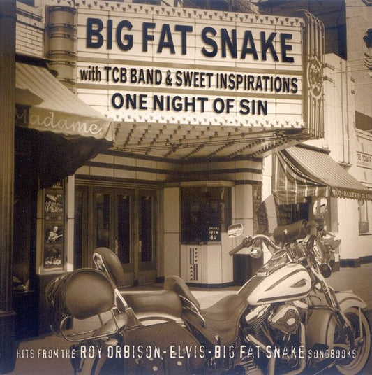 Big Fat Snake With The TCB Band & The Sweet Inspirations : One Night Of Sin (CD, Copy Prot.)