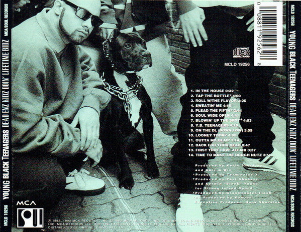 Young Black Teenagers : Dead Enz Kidz Doin' Lifetime Bidz (CD, Album, RP)