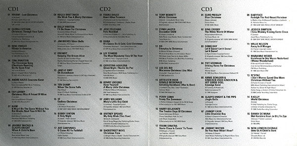 Various : De 50 Grootste Kerst Hits (3xCD, Comp)