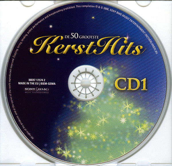 Various : De 50 Grootste Kerst Hits (3xCD, Comp)