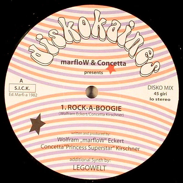 The Diskokaines : Rock-A-Boogie (12")