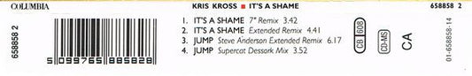 Kris Kross : It's A Shame (CD, Single)