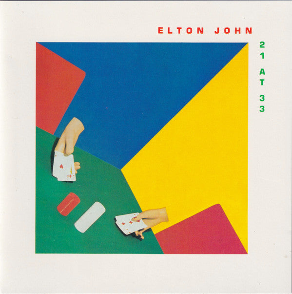 Elton John : 21 At 33 (CD, Album, RP, "Pu)