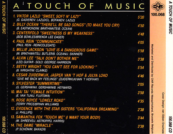 Various : A Touch Of Music (CD, Comp, Ltd)