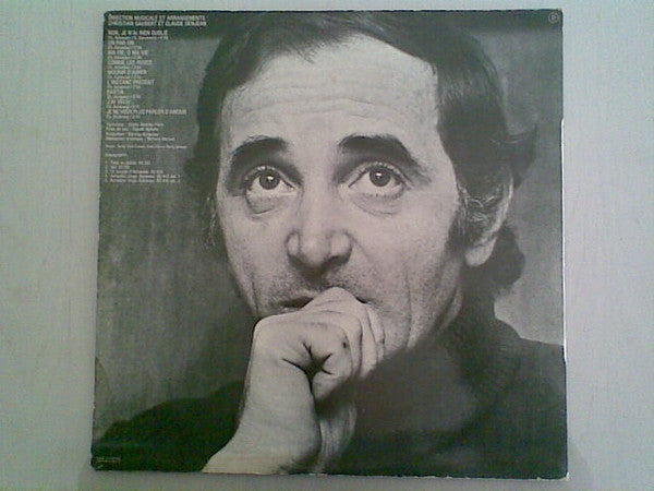 Charles Aznavour : Non, Je N'ai Rien Oublié (LP, Album, Mono)