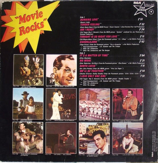 Elvis Presley : Movie Rocks (LP, Comp)