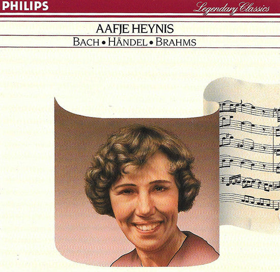 Johann Sebastian Bach /  Georg Friedrich Händel / Johannes Brahms – Aafje Heynis : Bach • Händel • Brahms (CD, Comp)