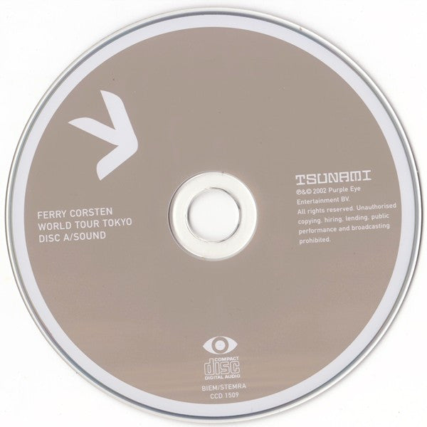 Ferry Corsten : World Tour - Tokyo (CD, Mixed + DVD, NTSC)