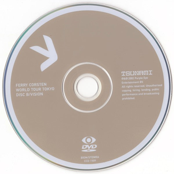 Ferry Corsten : World Tour - Tokyo (CD, Mixed + DVD, NTSC)