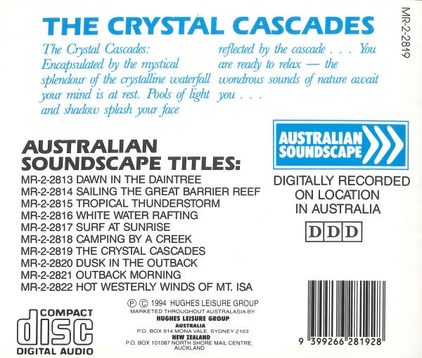 No Artist : The Crystal Cascades (CD, Album)