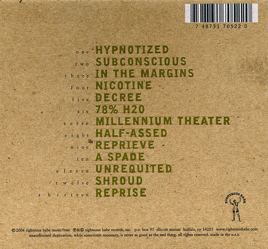 Ani DiFranco : Reprieve (CD, Album)