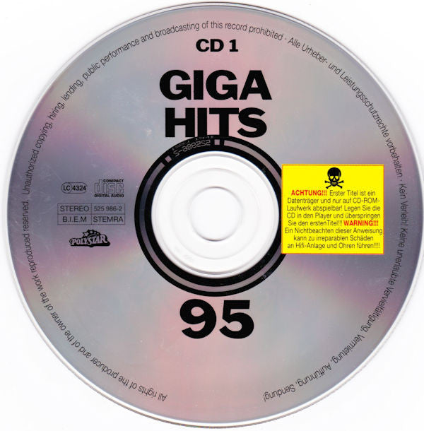 Various : Giga Hits 95 (CD, Enh + CD + Comp)
