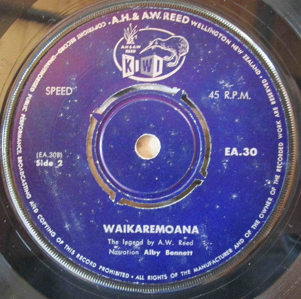 Various : Waikaremoana In Song And Story (7", EP, Mono)