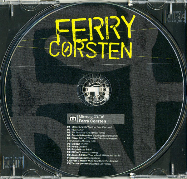 Ferry Corsten : Mixmag Presents Ferry Corsten (CD, Mixed)
