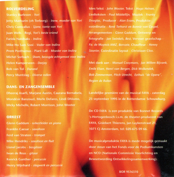 Various : Faya (CD, Album)