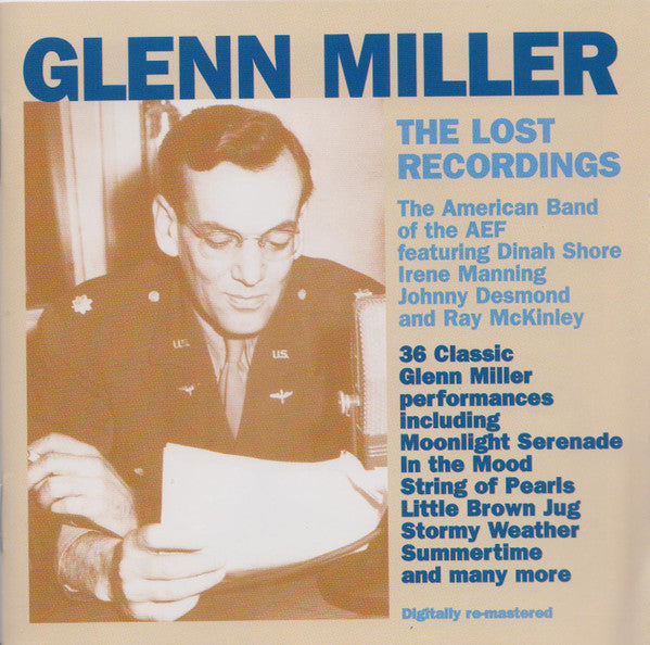 Glenn Miller : The Lost Recordings (2xCD, Comp, RM)