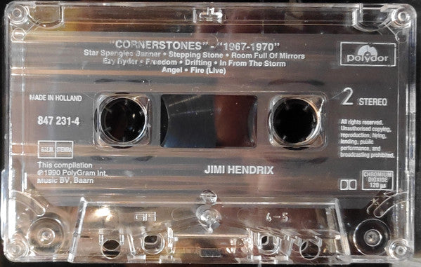 Jimi Hendrix : Cornerstones 1967 - 1970 (Cass, Comp)