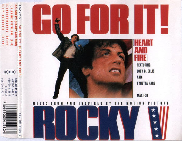 Joey B. Ellis And Tynetta Hare : Go For It! (Heart And Fire) (CD, Maxi)
