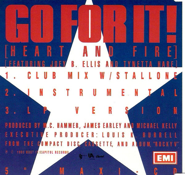 Joey B. Ellis And Tynetta Hare : Go For It! (Heart And Fire) (CD, Maxi)